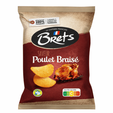 BRETS CHIPS  Chips saveur Poulet braisé 125 g