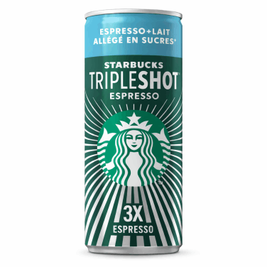 Starbucks Café Triple Espresso au Lait Prêt-À-Boire (froid)  – 33 cl
